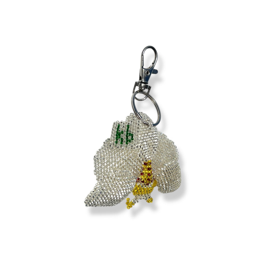 Bag charm Orquídea