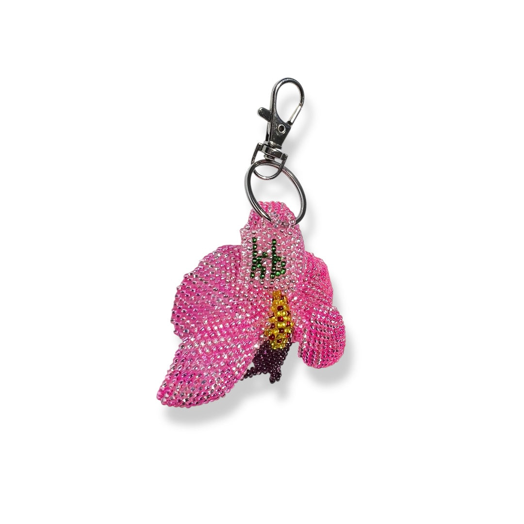 Bag charm Orquídea